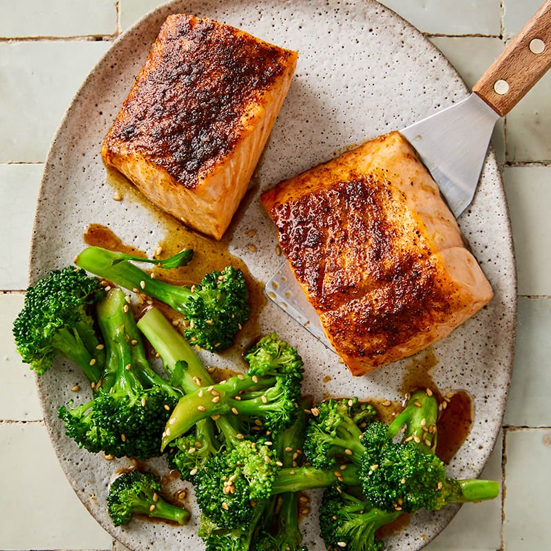 Photo of Air-Fryer Spice-Rubbed Salmon by WW