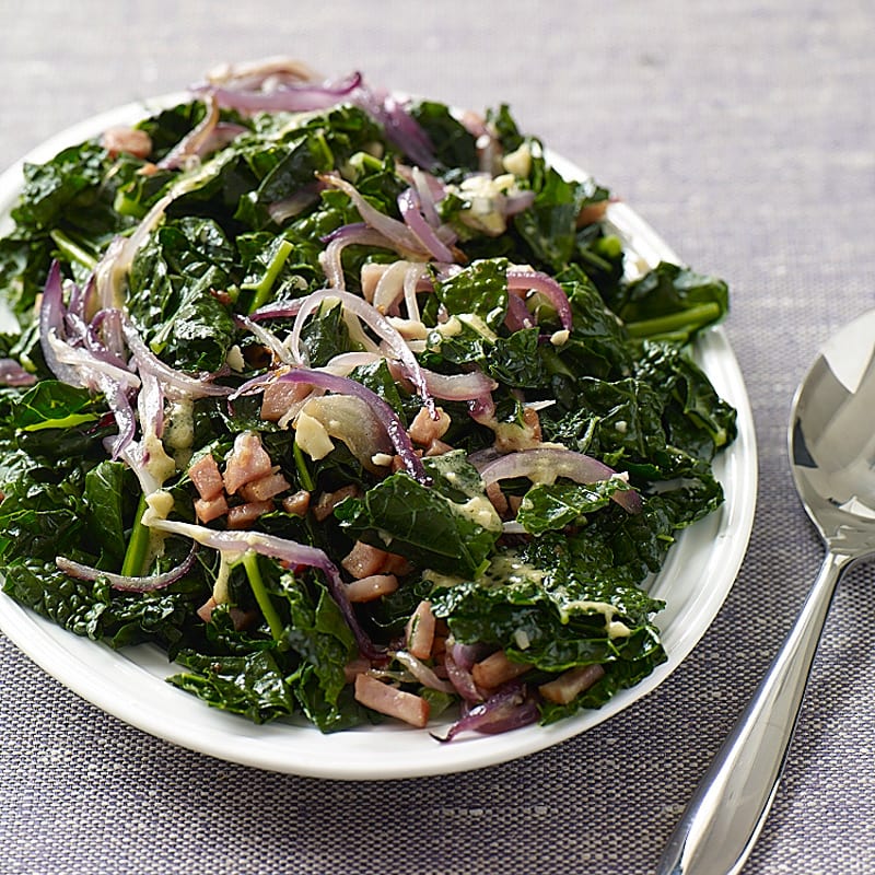 Photo of Dijon Kale with Back Bacon by WW