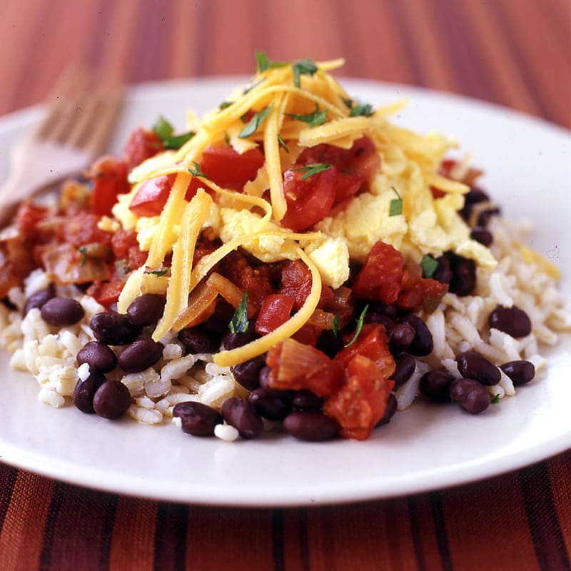 Photo of Huevos rancheros with rice and beans by WW