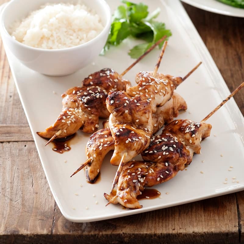 Photo of Soy and honey chicken kebabs by WW