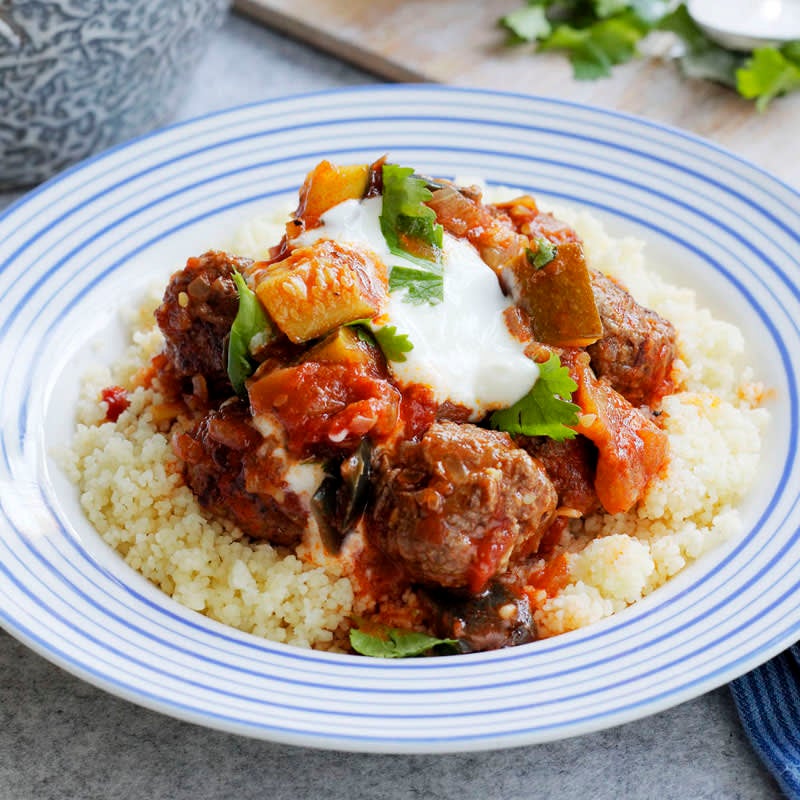 Photo of Moroccan meatballs with couscous by WW