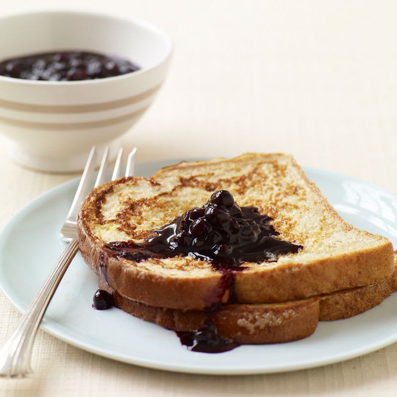 Photo of French Toast with Blueberry Sauce by WW