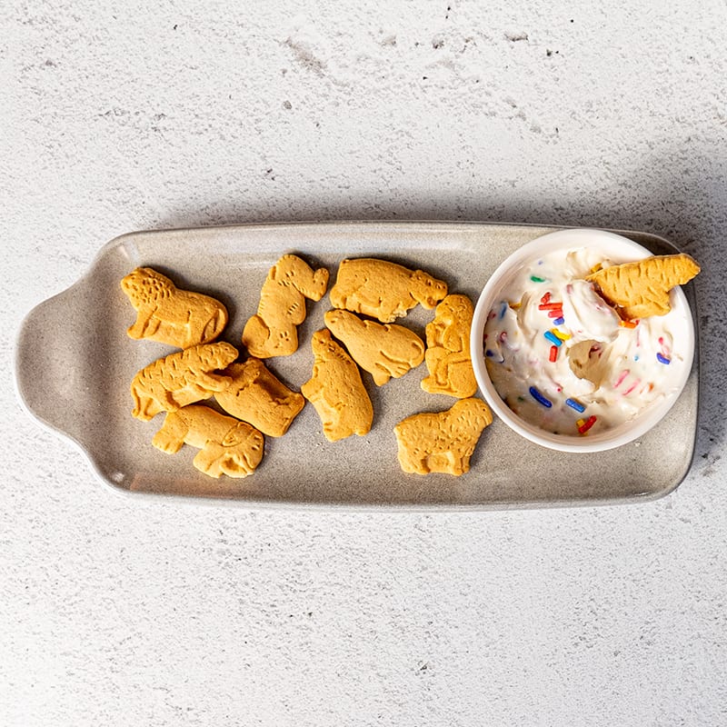 Photo of Dunking cookies with rainbow dip by WW