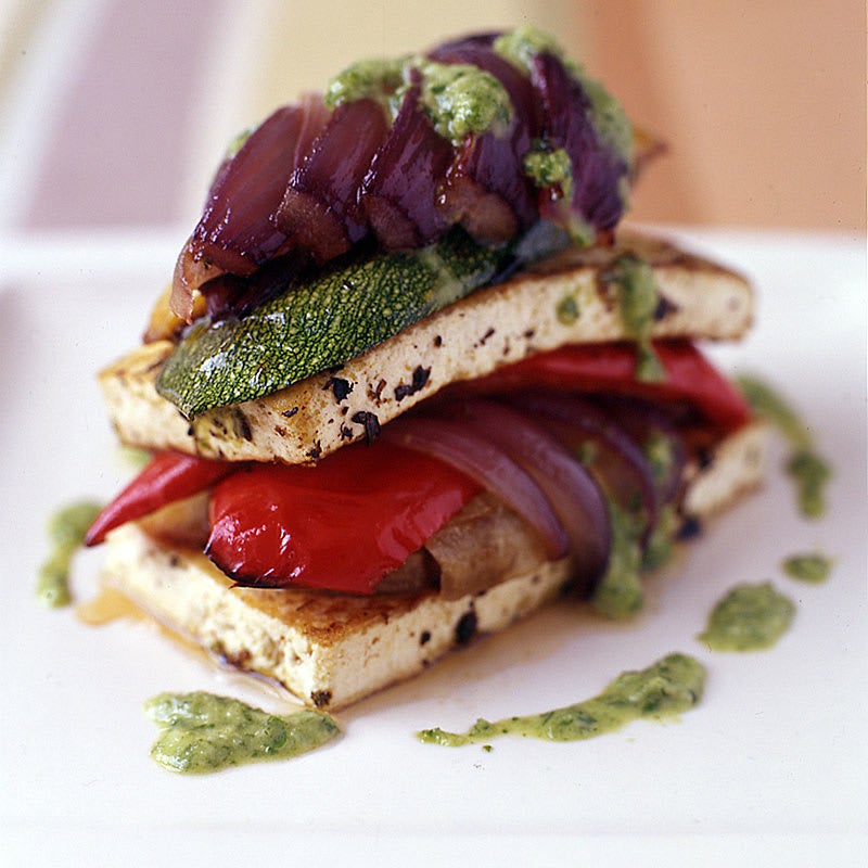 Photo of Roasted vegetable and tofu napoleon by WW