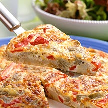 Photo of Artichoke and red pepper frittata by WW