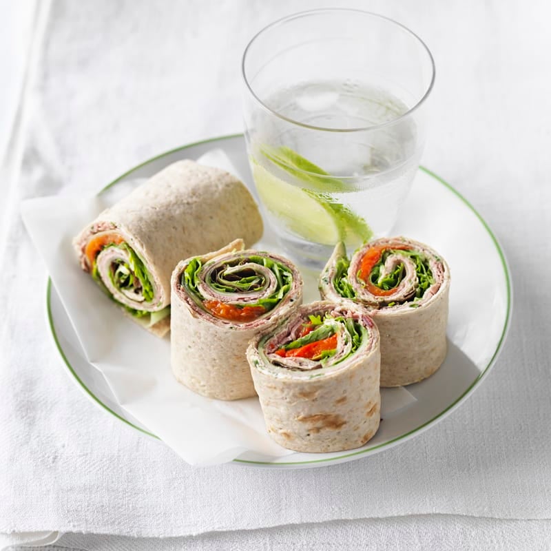 Photo of Roast beef and herbed cream cheese wrap by WW