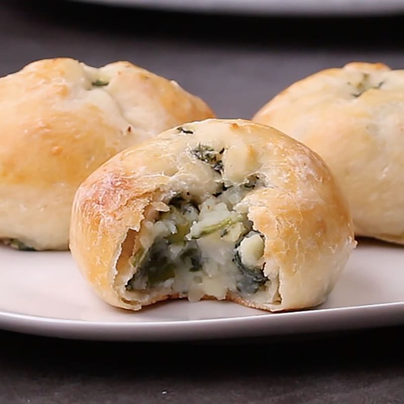 Photo of Two-Ingredient-Dough Knishes by Jamie Geller by WW