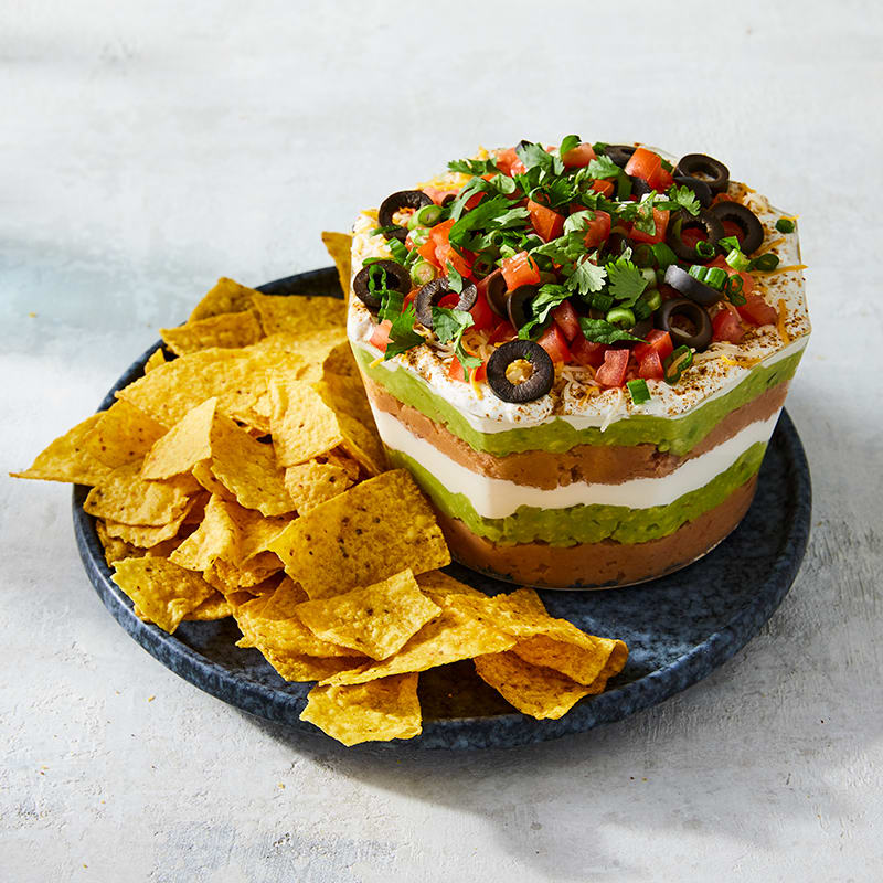 Photo of Layered Mexican bean dip by WW