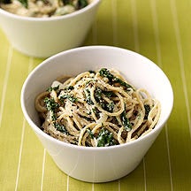 Photo of Spaghetti with Creamy Spinach Sauce by WW