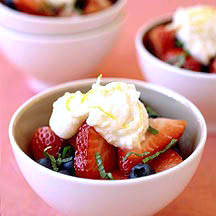Photo of Spring Berries with Whipped Ricotta Cream by WW