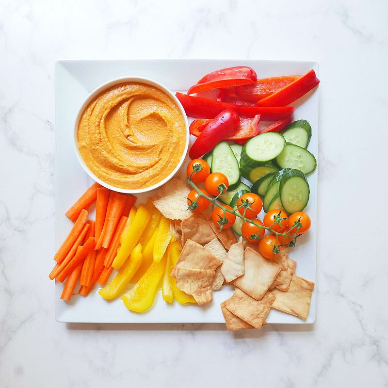 Photo of Roasted red pepper hummus by WW