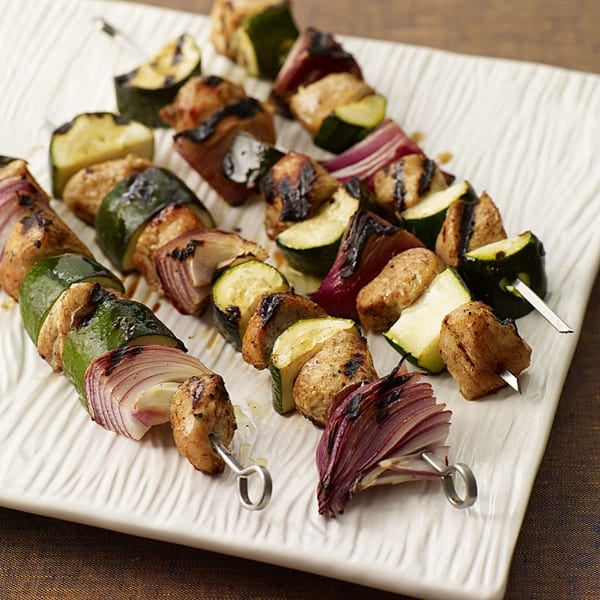 Photo of Grilled Moroccan Chicken Kabobs by WW