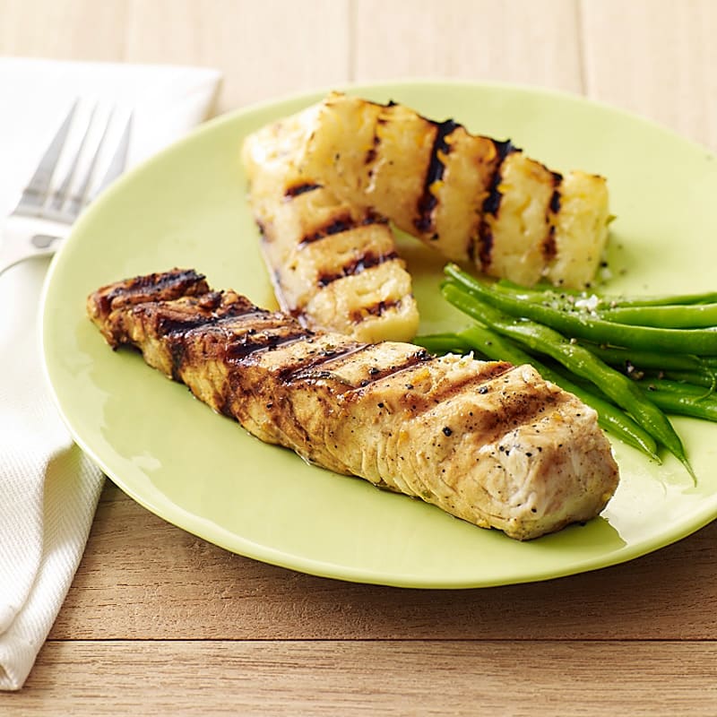 Photo of Grilled halibut with pineapple by WW