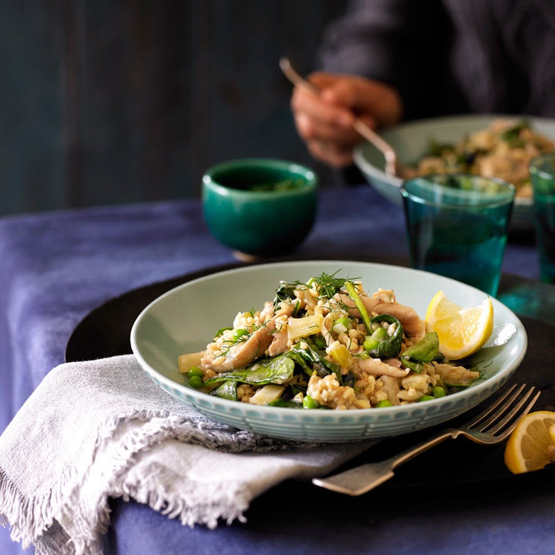 Photo of Chicken and barley stew by WW