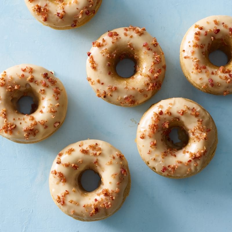 Photo of Maple-bacon doughnuts by WW