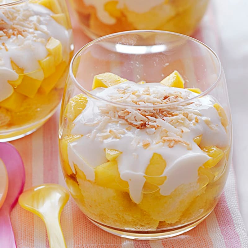Photo of Individual mango and coconut trifles by WW