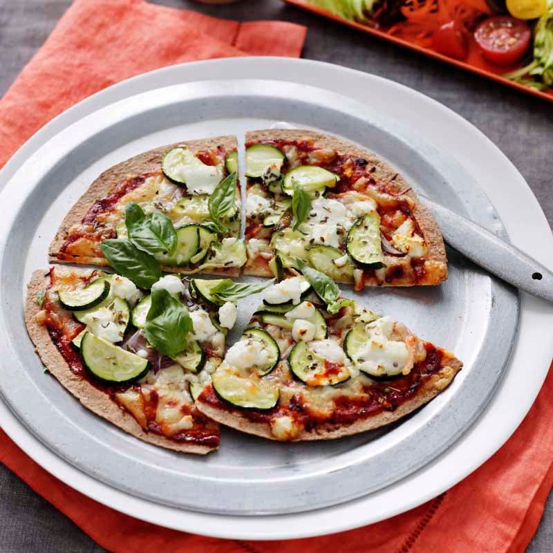 Photo of Zucchini and goat's cheese pizza by WW