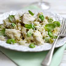 Photo of Chicken & broad bean risotto by WW