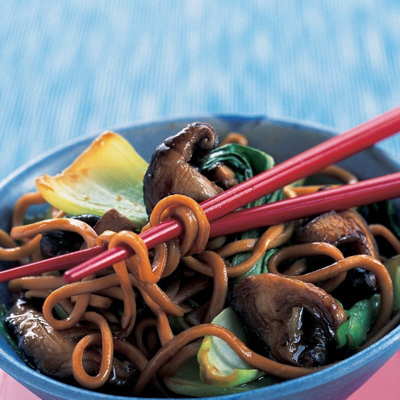 Photo of Japanese shiitake noodles by WW