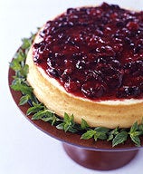 Photo of Cheesecake with cherry sauce by WW
