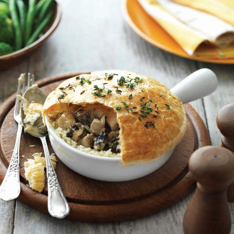 Photo of Chicken and mushroom pies with rice crust by WW