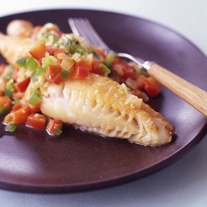 Photo of Red snapper with Spanish sofrito sauce by WW