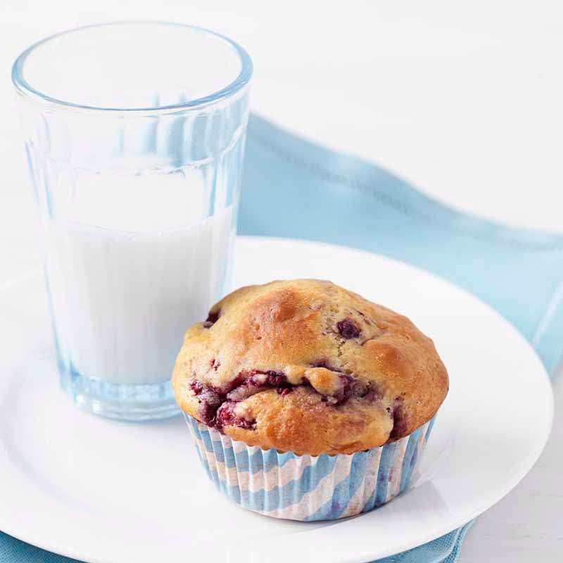 Photo of Raspberry buttermilk muffins by WW