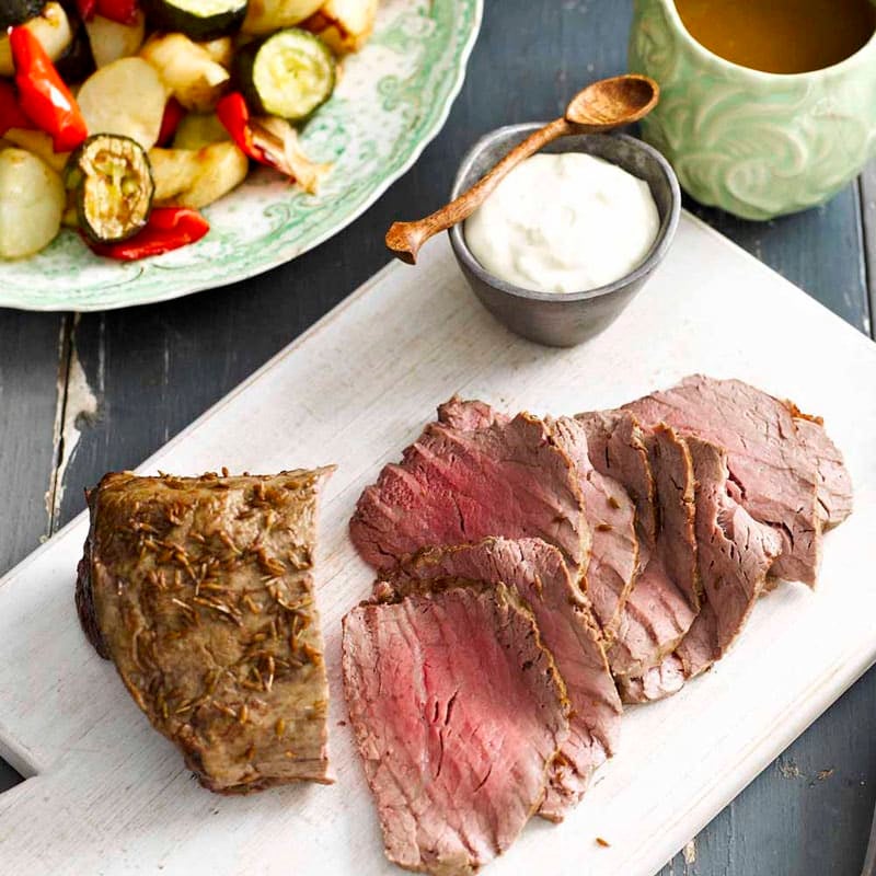 Photo of Roast beef and vegetables by WW