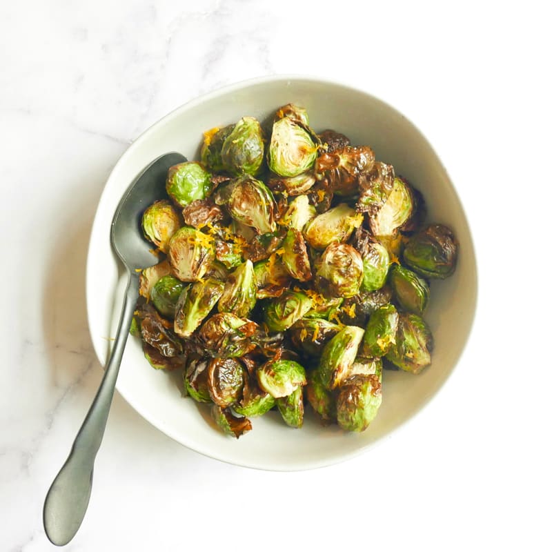 Photo of Crispy Air-Fryer Brussels Sprouts by WW