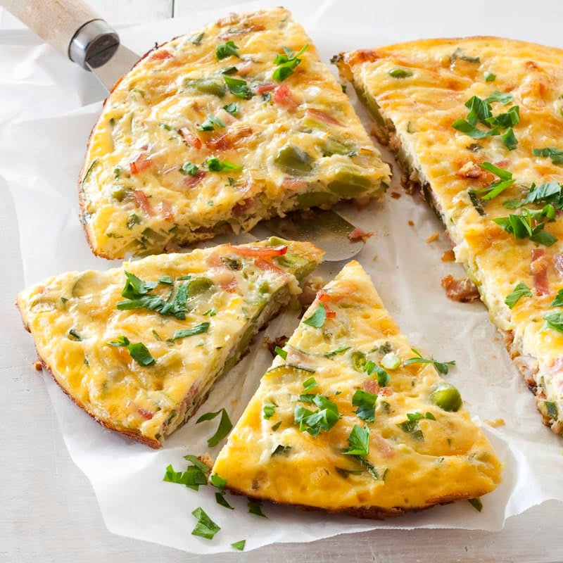 Photo of Broad bean and bacon frittata by WW