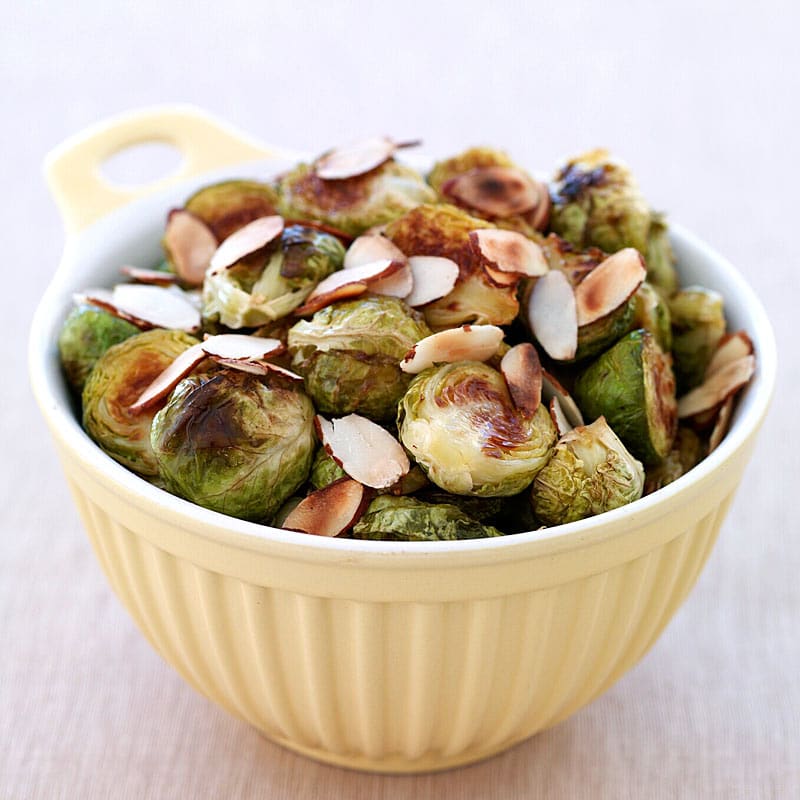 Photo of Roasted Brussels sprouts with toasted almonds by WW