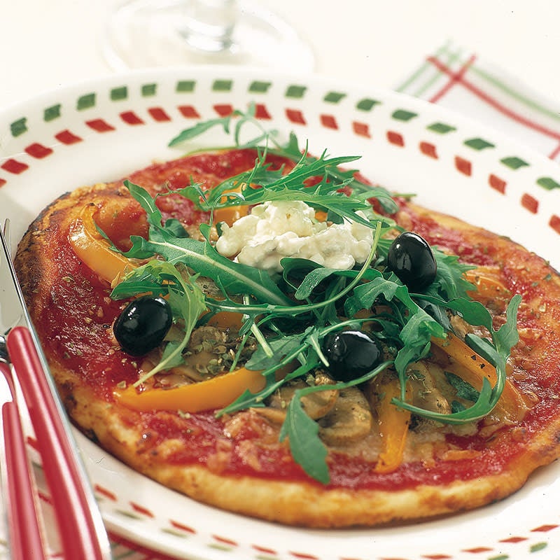Foto av Pizza med olivruccola från WW ViktVäktarna