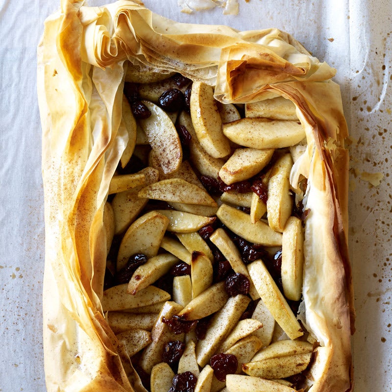Photo of Spiced apple-cherry phyllo tart by WW
