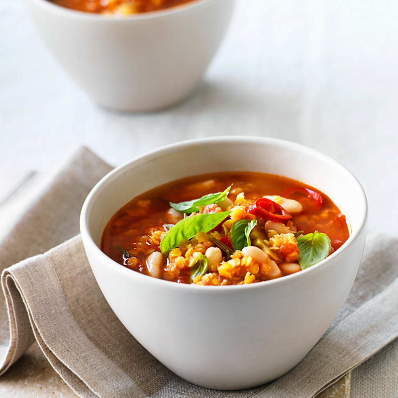 Photo of Lentil soup with chilli & garlic  by WW