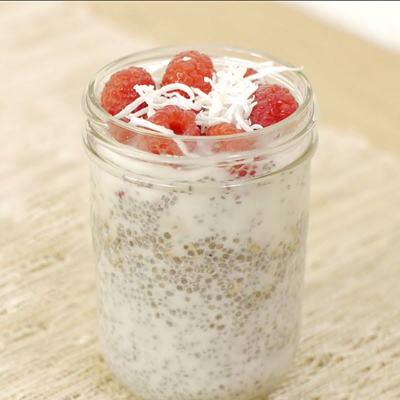 Photo of Coco Raspberry Chia Seed Pudding by WW