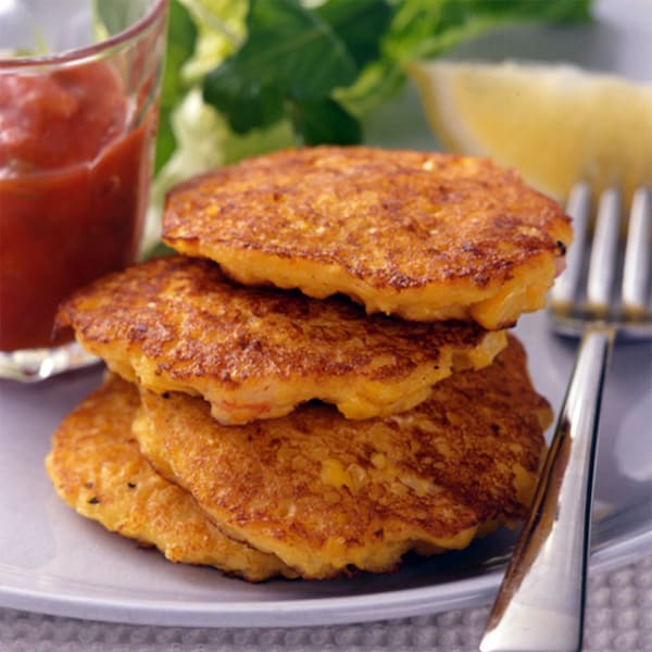 Photo of Sweet Corn and Shrimp Cakes by WW