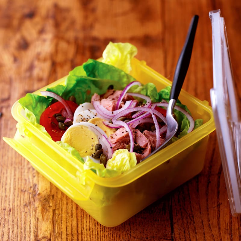 Foto Lunchbox-Salat mit Tunfisch von WW