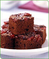 Photo of Cranberry upside-down brownies by WW