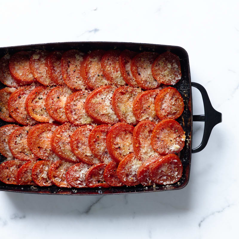 Photo of Tomato gratin with shallot and balsamic vinegar by WW