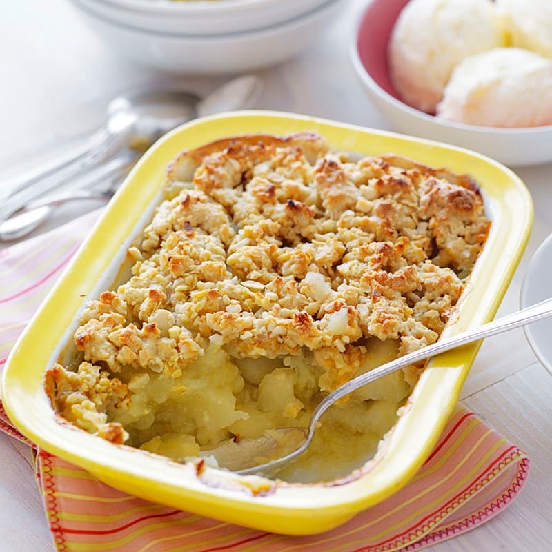 Photo of Apple and almond crumble by WW