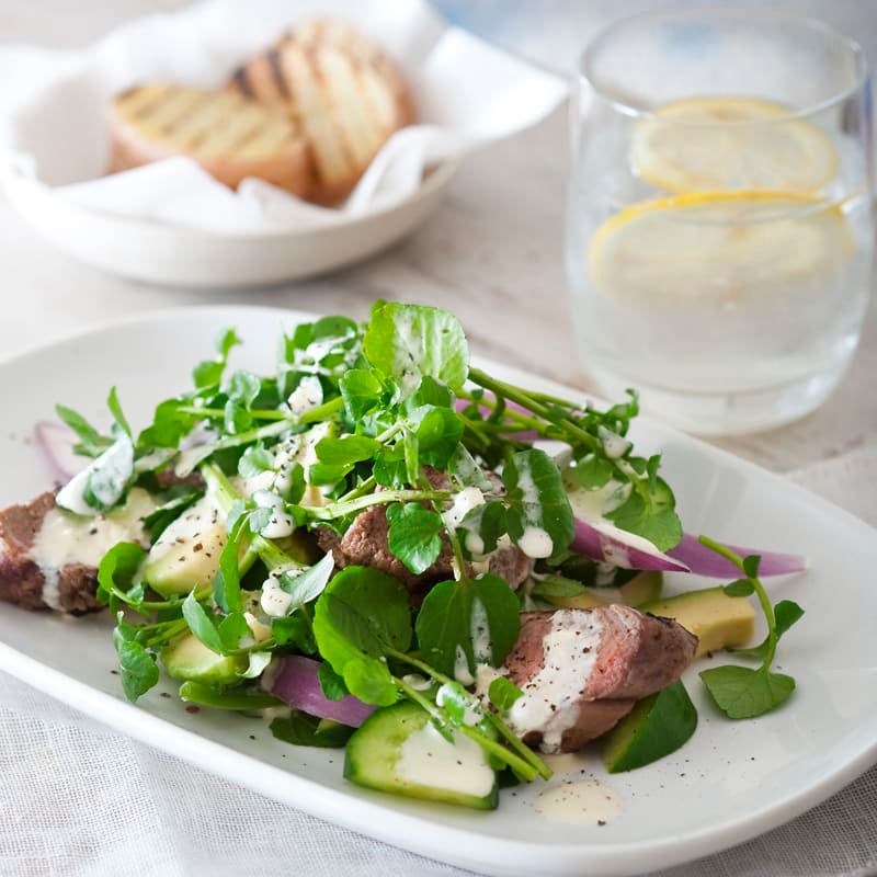 Photo of Beef salad with horseradish dressing by WW