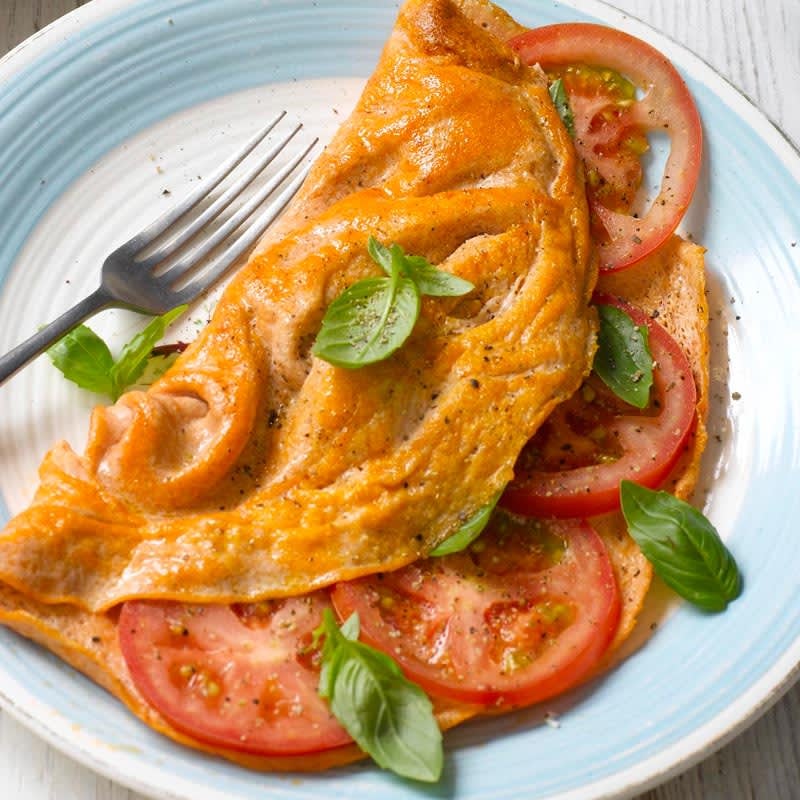 Photo of Tomato & basil omelette by WW