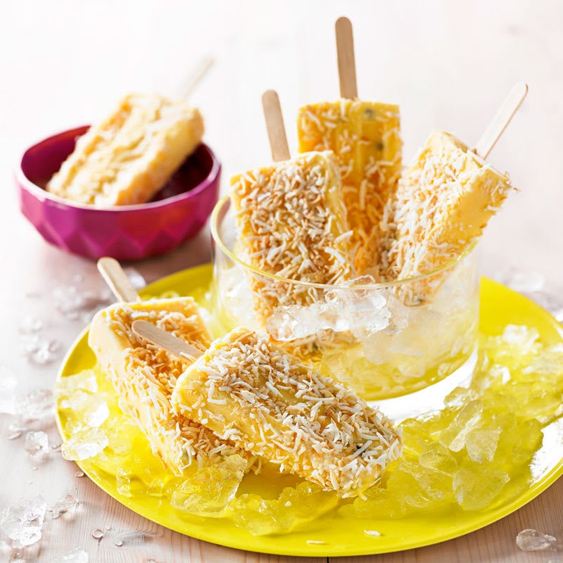 Photo of Tropical yoghurt popsicles by WW