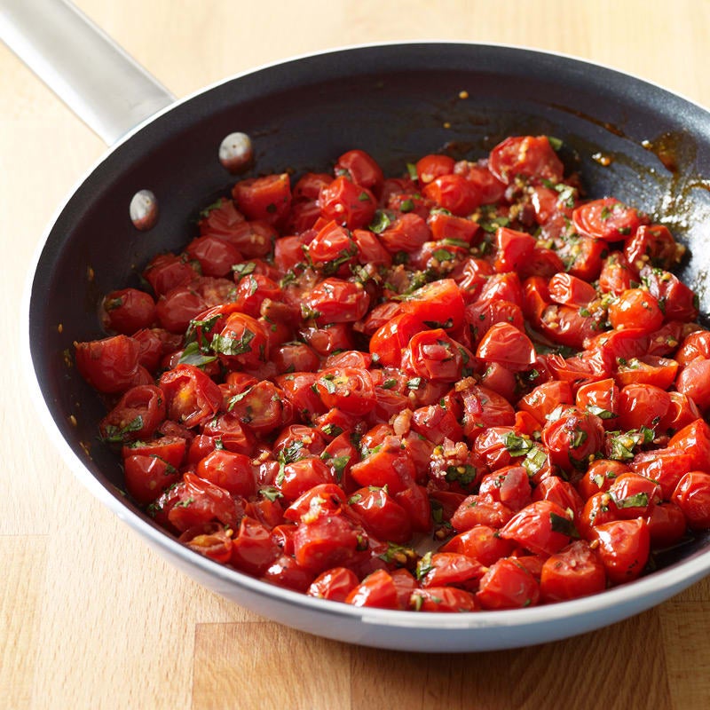 Photo of Tomato, Bacon and Fresh Herb Sauté by WW