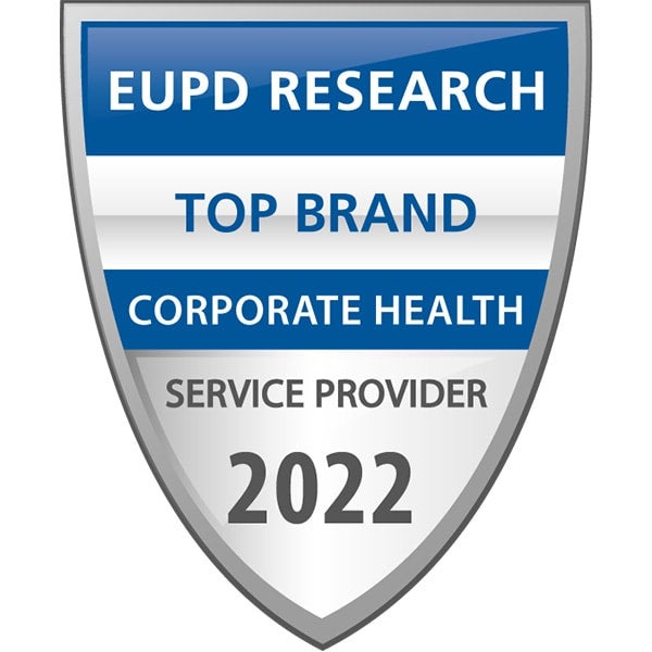 Auszeichnung als Top Brand 2022 im Bereich Corporate Health