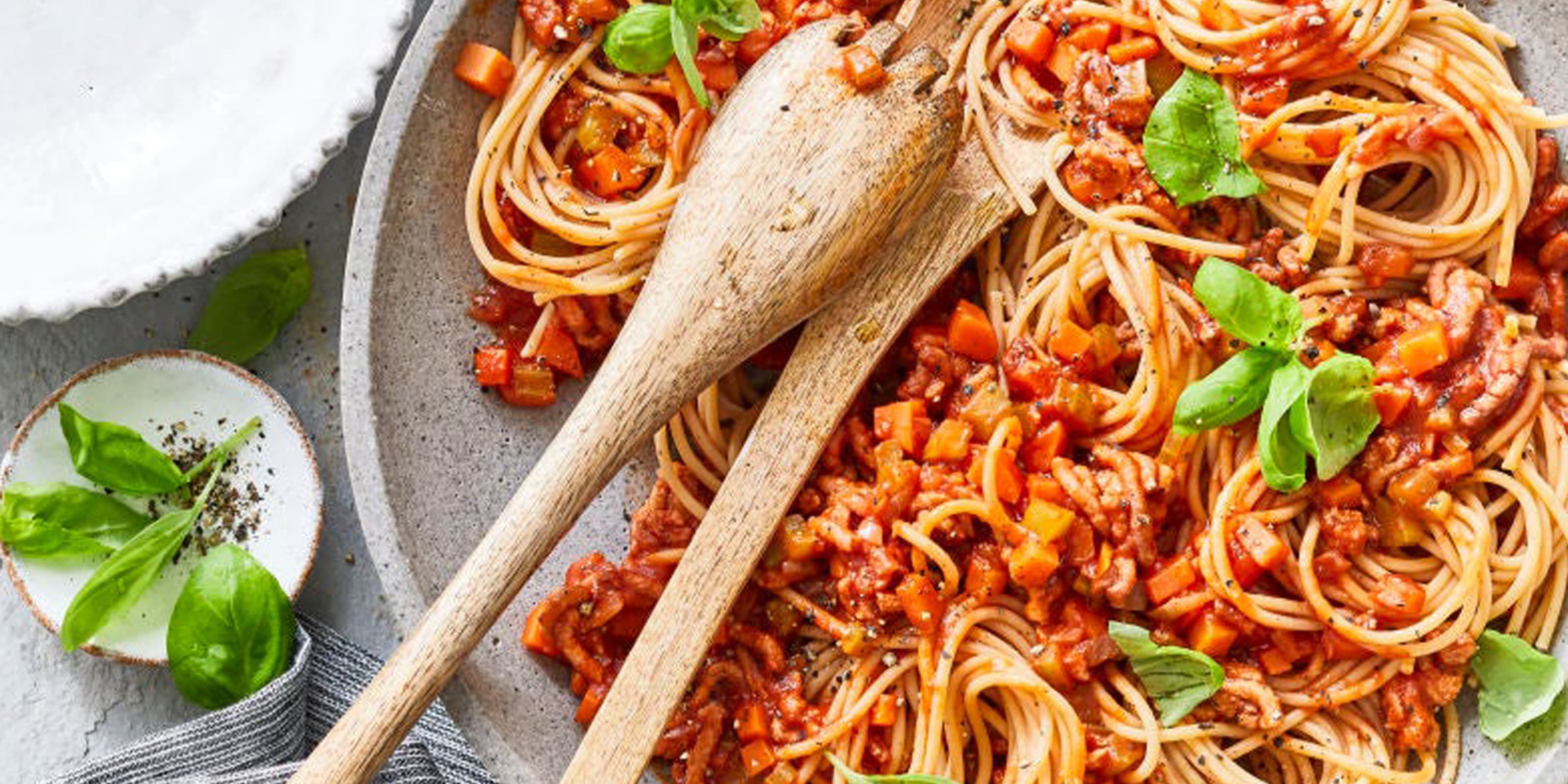 spaghetti alla bolognese vegan