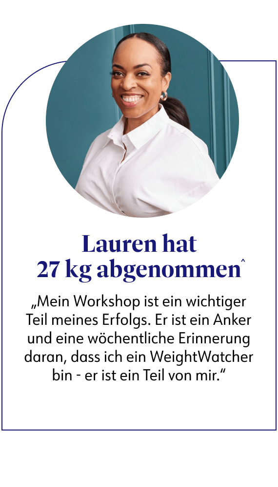 Lauren hat 27 kg abgenommen
