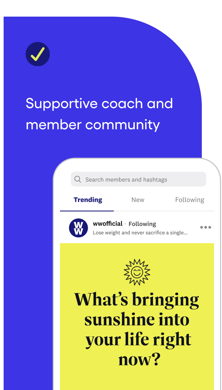 Supportive coach and member community