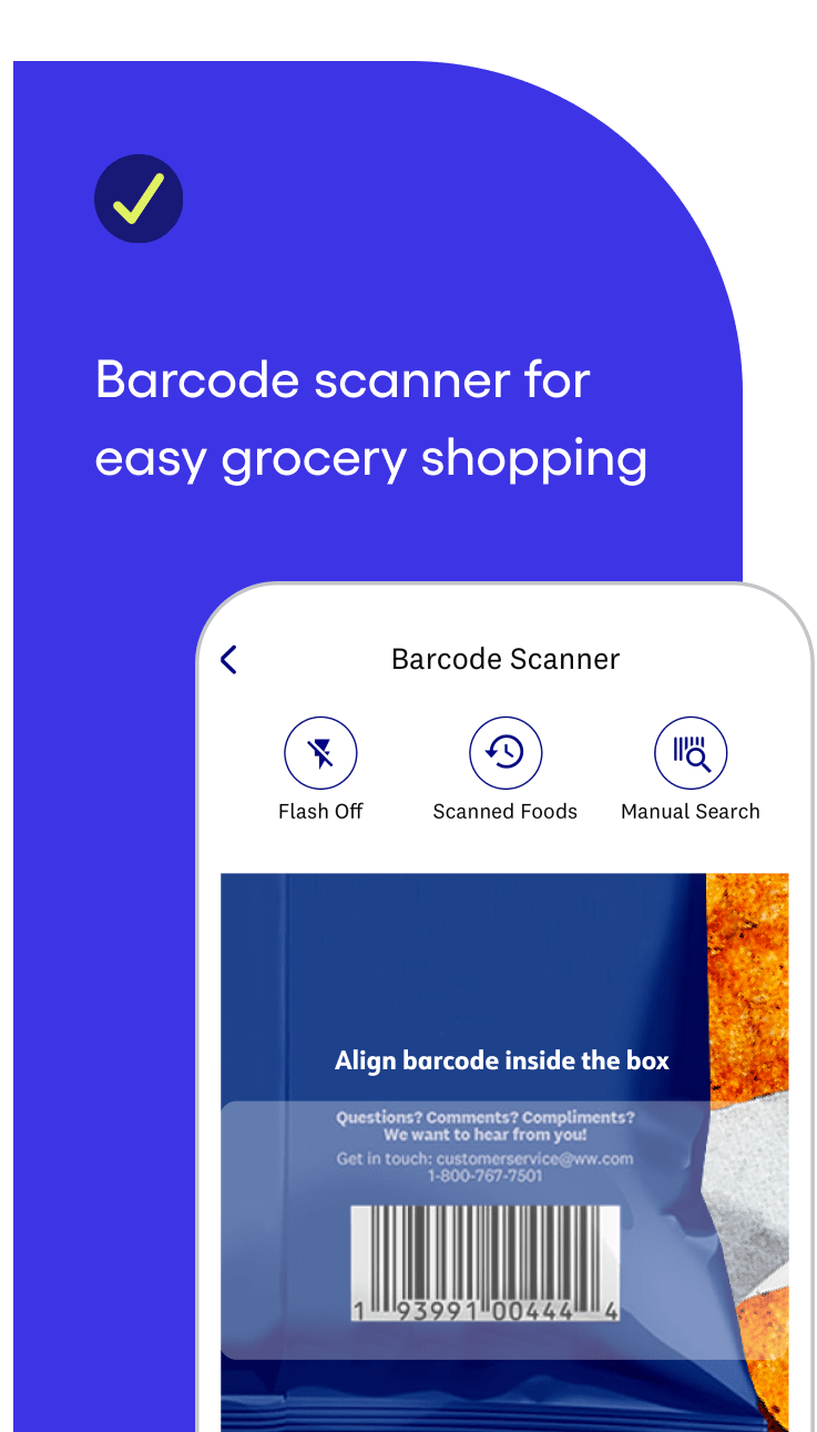 Barcode scanner for easy grocery shopping