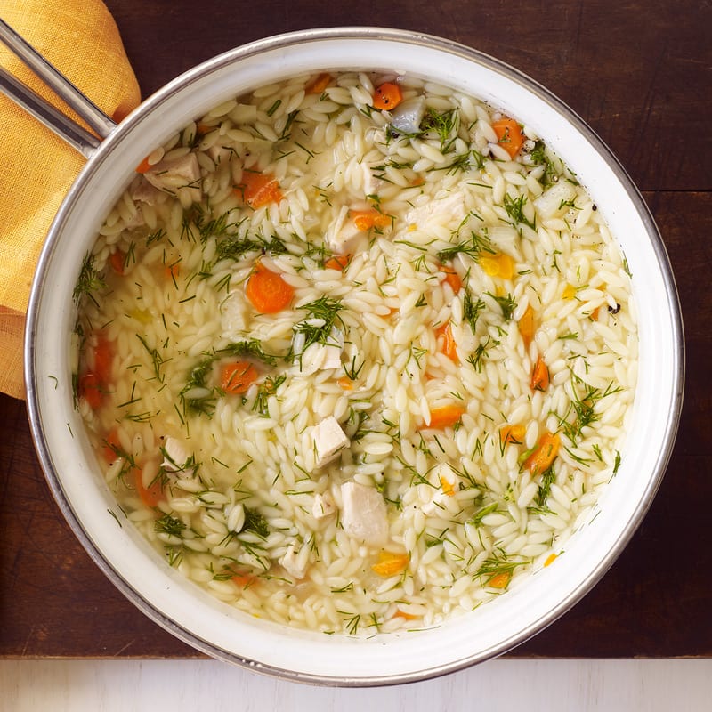 Photo of Chicken, Vegetable and Orzo Soup by WW